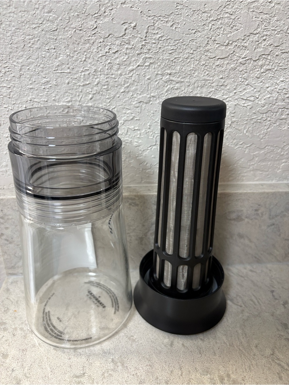 Starbucks Glass Cold Brew Carafe with Black Lid - Picture 2 of 3